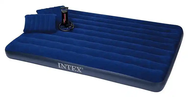 Nafukovací matrace Queen Intex 68765 SET s polštáři 152 x 203 x 22 cm Cenový Hit