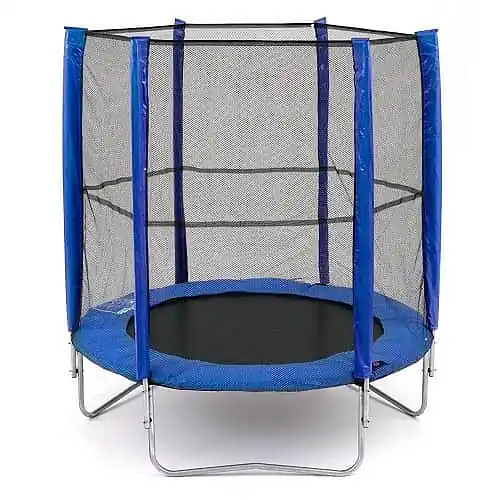 Vrácení Zdarma Trampolína SEDCO ECO 244 cm +síť/bez žebříku/ - Modrá