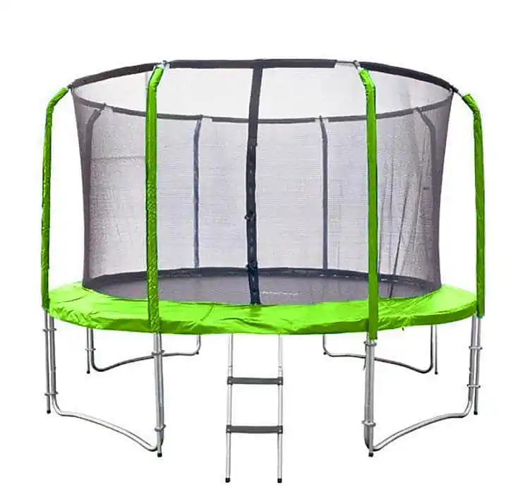 Nízká Cena Trampolína SEDCO LUX SET 244 cm + síť a žebřík ZELENA - Tmavě zelená