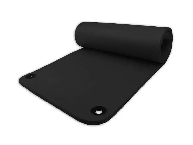 Karimatka na cvičení YOGA HARMONY PROFI 180x60x1,5 cm - černá Cenově Výhodný
