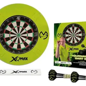 Časově Omezené Šipky s terčem Michael van Gerwen Tournament SET - zelená