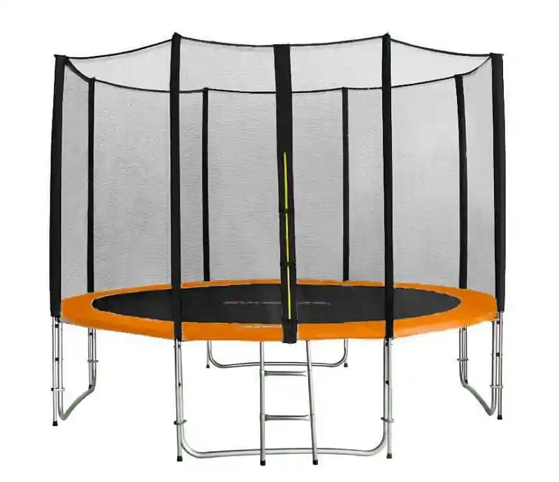 Tovární Cena Trampolína SEDCO ECO 305 cm síť a žebřík v ceně - Oranžová