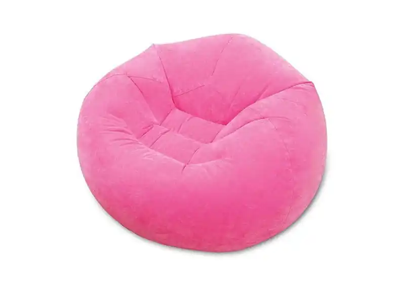 Bezpečná Platba Nafukovací křeslo Intex Beanless Bag Chair 68569 - růžová