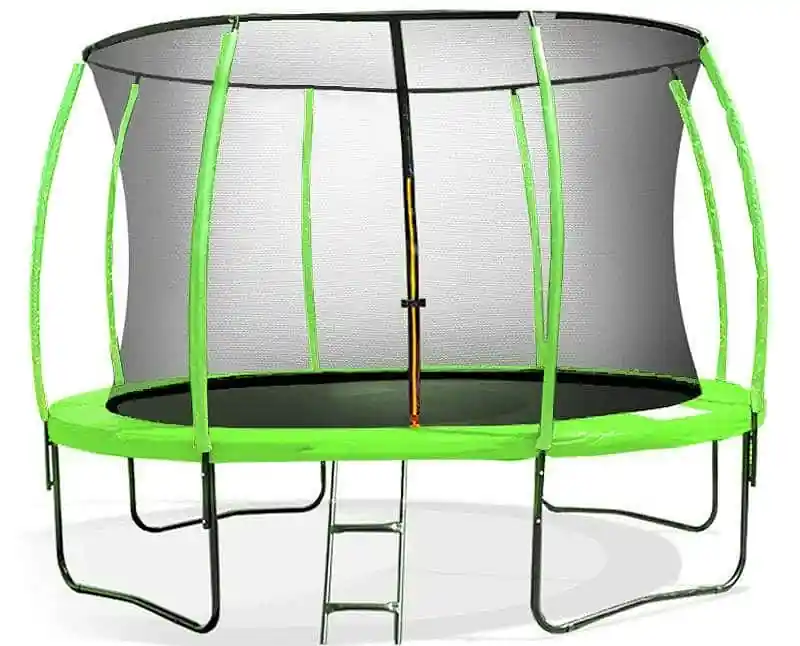 Aktuální Trampolína SEDCO SUPER LUX SET 305 cm + síť a žebřík - Zelená