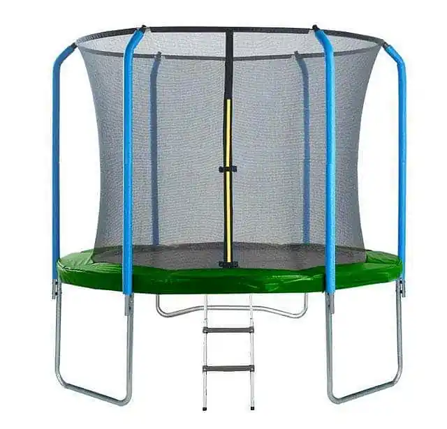 Omezená Nabídka Trampolína SEDCO LUX SET 244 cm + síť a žebřík ZELENA - Zelená