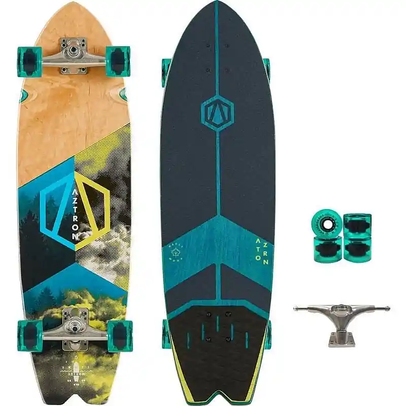 Skateboard Aztron Forest Surfskate 96,4 x 24,8 cm Super Cena
