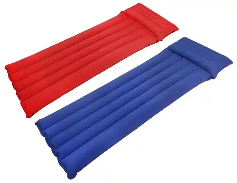 Nejlepší Cena Nafukovací lehátko SEDCO gumotextilní Bára 2 NEW - Modro-červená - červená/modrá