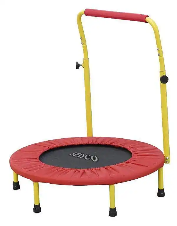 Dětská trampolína SEDCO s madlem 5042 - Červená Nejlepší Volba