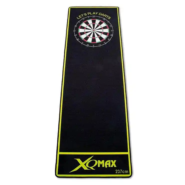 Jen Po Omezenou Doba Podložka/koberec na šipky XQ MAX DARTMAT 80x237cm - žlutá