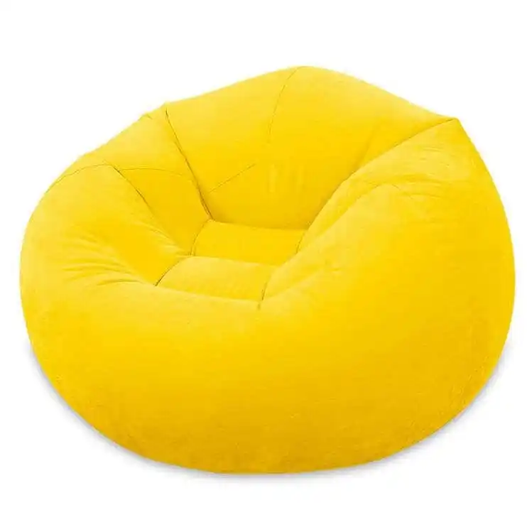 Akční Cena Nafukovací křeslo Intex Beanless Bag Chair 68569 - žlutá