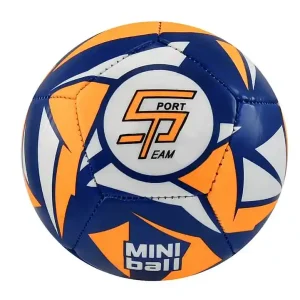 Top Prodej Fotbalový míč miniball SPORTTEAM®, modro-neon.oranžový