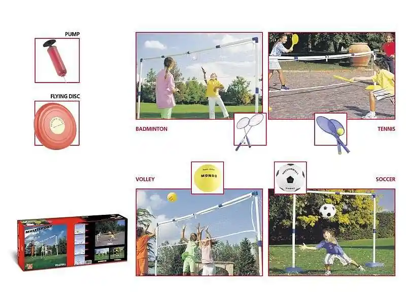 Multisport Mondo SET 5v1 sada pro míčové sporty Nejlepší Cena
