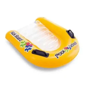 Expresní Doručení Plavecká deska INTEX 58167 SCHOOL KICKBOARD 79X76 cm - žlutá