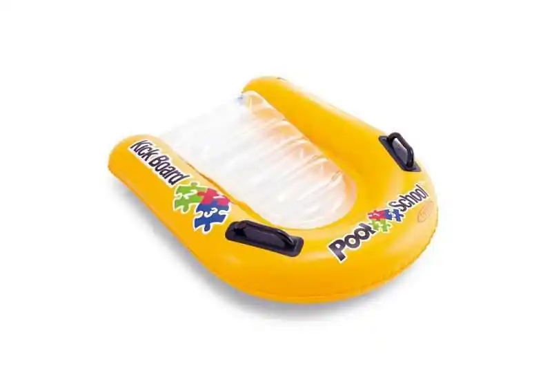 Expresní Doručení Plavecká deska INTEX 58167 SCHOOL KICKBOARD 79X76 cm - žlutá