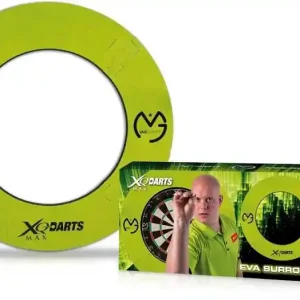 Šipky s terčem XQMax MvG Dartboard Surround - zelená Výprodej