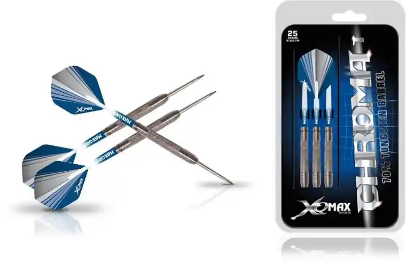 Šipky XQ MAX Steel Chroma - 25g - 25 Sezónní Sleva