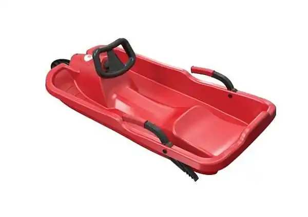 Boby říditelné Skibob SEDCO červené velikost 86 x 43 x 17 cm - červená Nová Kolekce