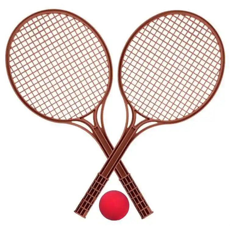 Vysoce Kvalitní Sada SOFT TENIS SEDCO - barevná - hnědá