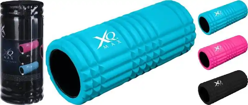 Masážní válec XQ MAX 33 x 14,5 cm - černá Cenový Hit