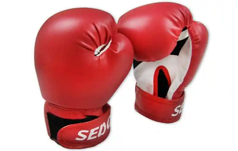 Levný Dětské Box rukavice SEDCO TRAINING 8OZ - červená