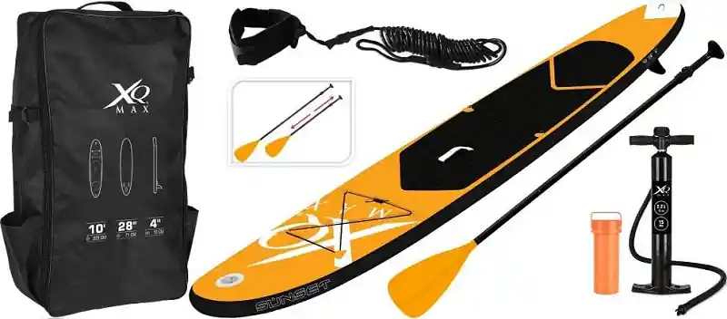 Pouze Dnes Paddleboard XQ MAX WAIKIKI SUP 305 SUNSET AKCE - oranžová
