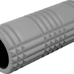 Masážní válec XQ MAX FOAM ROLLER 33 x 14,5 cm - šedá Finální Výprodej