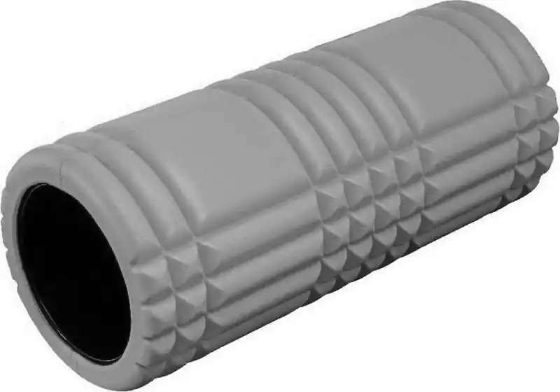 Masážní válec XQ MAX FOAM ROLLER 33 x 14,5 cm - šedá Finální Výprodej