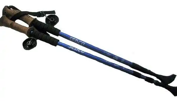 Bezpečná Platba Trekové teleskopické hole Sedco ALU6061 FASTLOCK vel. 60-135 cm - modrá