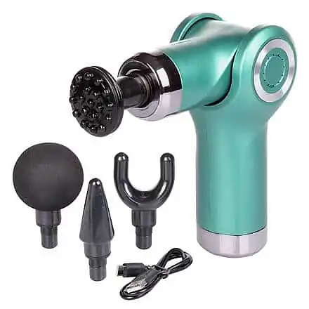 Horká Nabídka Massage Gun Mini vibrační masážní pistole zelená