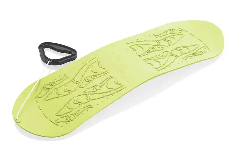 Acra snowboard dětský plastový 05-A2033 - limetková Akce