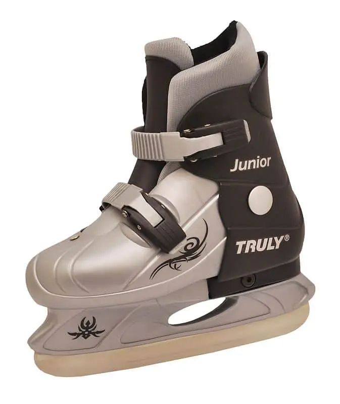 Pouze Dnes Chlapecké zimní brusle TRULY® JUNIOR, černo-stříbrné