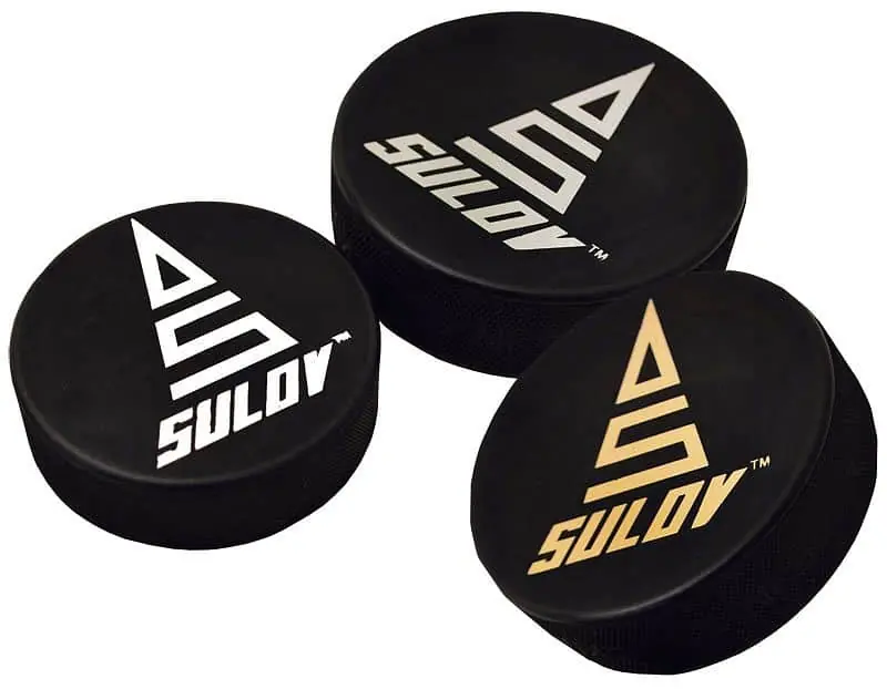 Must-Have Hokejový puk SULOV® SENIOR, zlatý potisk