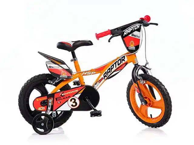 Dětské kolo Dino 14" oranžové Cenově Výhodný