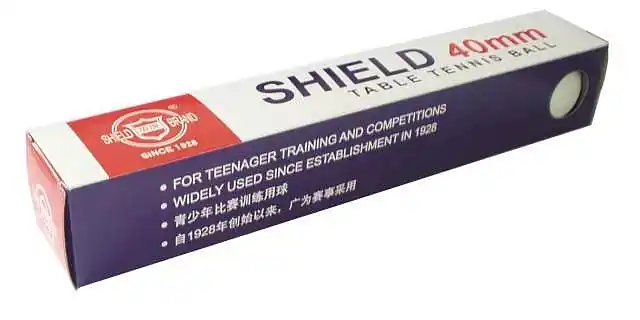 Pingpongové míčky Shield G1801C-40 Zlevněný