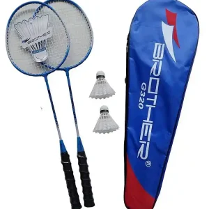 Badmintonová sada 2 pálky + košíček + pouzdro Novinka