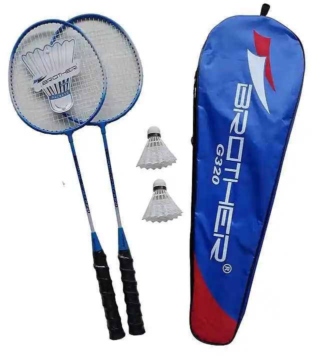 Badmintonová sada 2 pálky + košíček + pouzdro Novinka