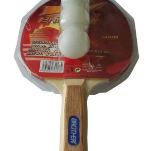 Pálka na stolní tenis (Pingpongová pálka) BROTHER 2star s míčky Expresní Doručení