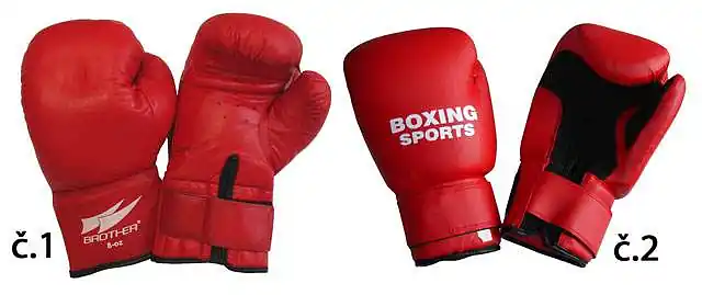 Časově Omezené Boxerské rukavice PU kůže vel. S, 8 oz. červené