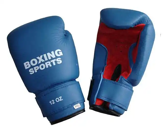 Boxerské rukavice PU kůže vel. S, 8 oz. modré Speciální Cena