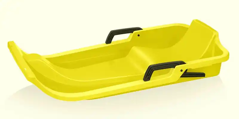 Oblíbený Boby UFO s brzdou Plastkon - žlutá