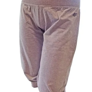 Zlevněný 4F SPDD001 Dámské capri kalhoty šedé vel. XL