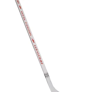 Hokejka plastová s dýhou147cm - levá - bílá Expresní Doručení