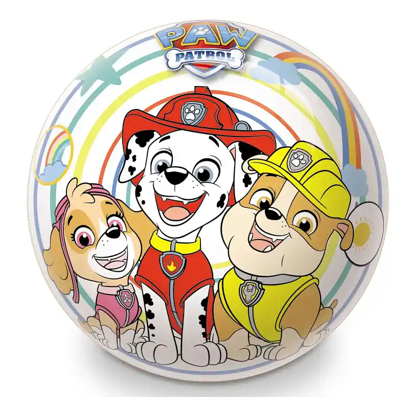Cenově Výhodný Mondo 06/017 Míč potištěný PAW PATROL - Tlapková patrola