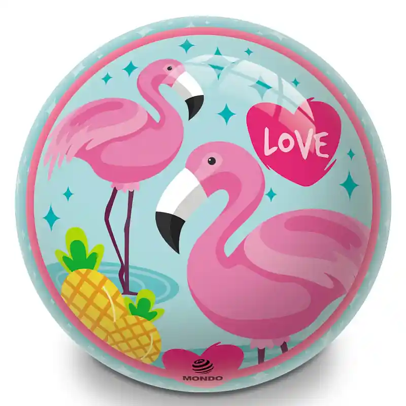 Horká Nabídka Potištěný míč FLAMINGO - 230 mm