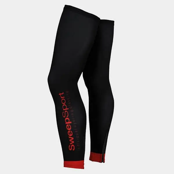 Cyklistické návleky na nohy CYKLO-N009 černo/červené vel. XS/S Nejprodávanější