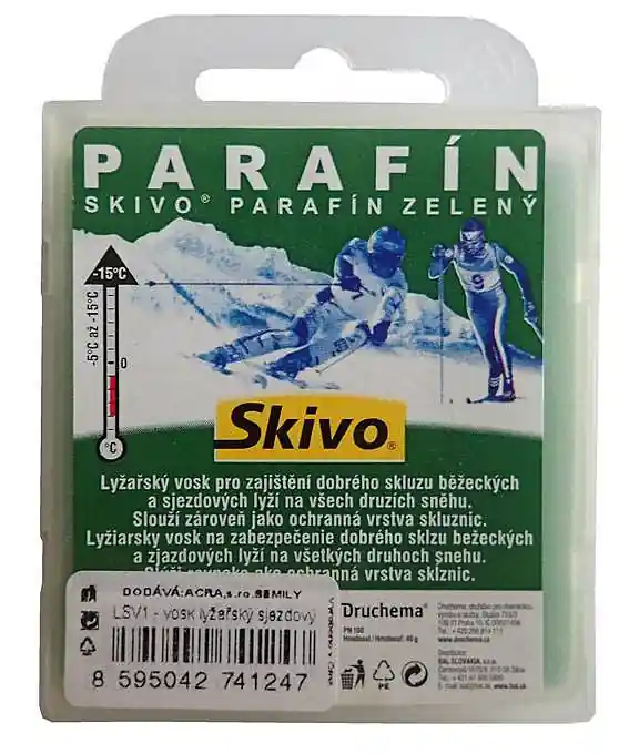 Skivo vosk sjezdový zelený -5 až -15°C 40 g Nejprodávanější