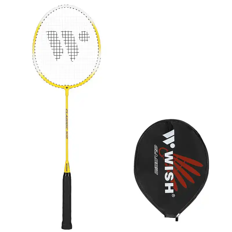 Bezpečná Platba Badmintonová raketa WISH Alumtec 215 žlutá