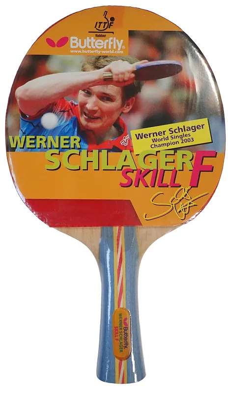 Vrácení Zdarma Butterfly G1609 Pálka na stolní tenis Schlager Skill