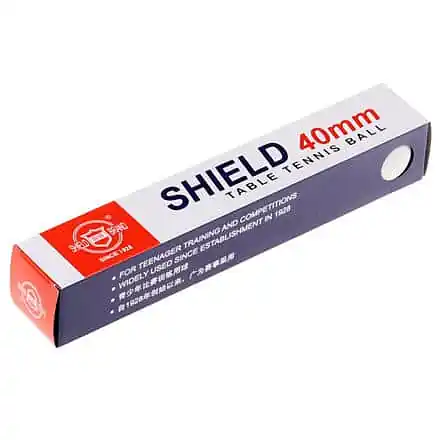 Shield míčky na stolní tenis bílá Originální
