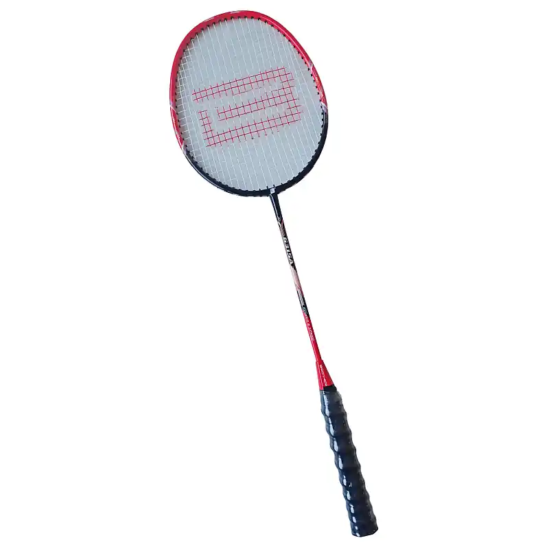 Badmintonová raketa Brother G315A s hliníkovým rámem a pouzdrem červenočerná Cenový Hit